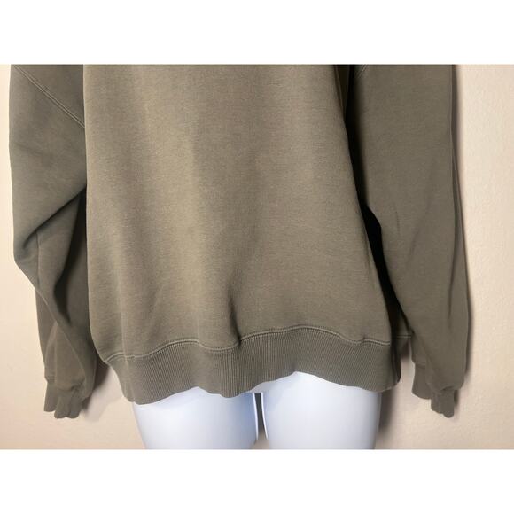 Vintage 90’s Big Dogs Spellout Sweatshirt Adult Green Crewneck Mens Size Small - Picture 5 of 11